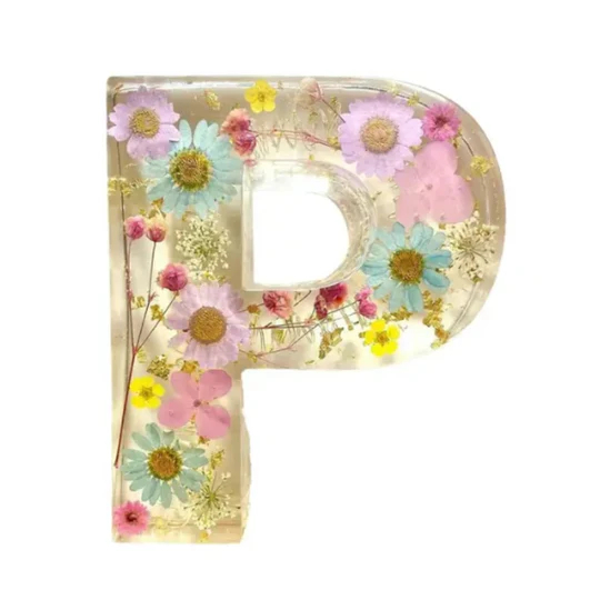 Bloom Glow Letters™ - Dried flowers + LED light!