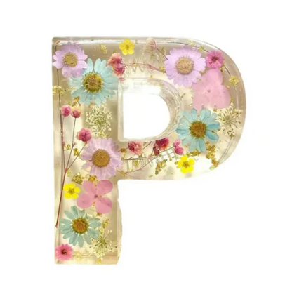 Bloom Glow Letters™ - Dried flowers + LED light!