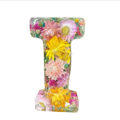 Bloom Glow Letters™ - Dried flowers + LED light!