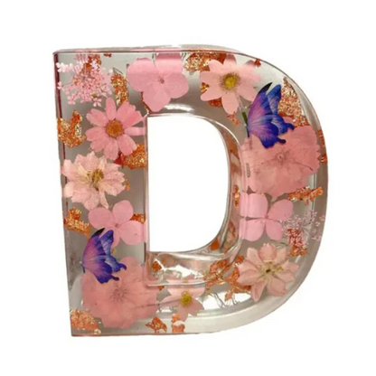 Bloom Glow Letters™ - Dried flowers + LED light!