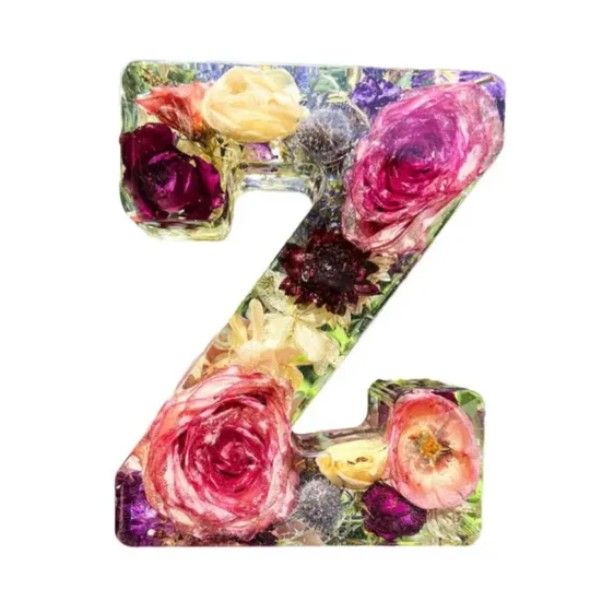 Bloom Glow Letters™ - Dried flowers + LED light!