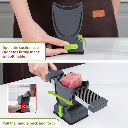 SlicePro™ - Meat Slicer Set | Manual, Thin Slices & Multi-Function