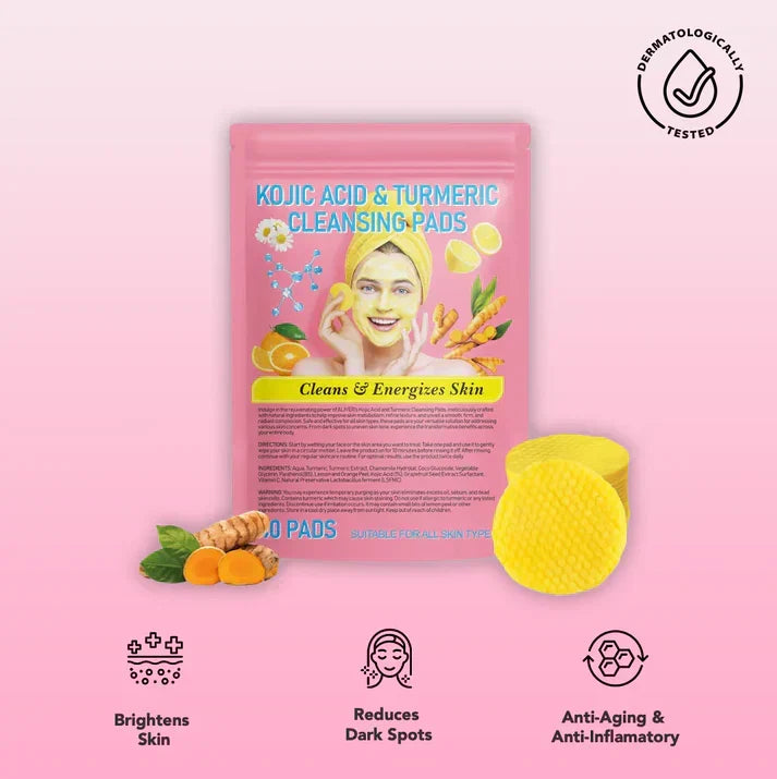 LuméaSkin™ - Turmeric Kojic Pads | 40 Pack