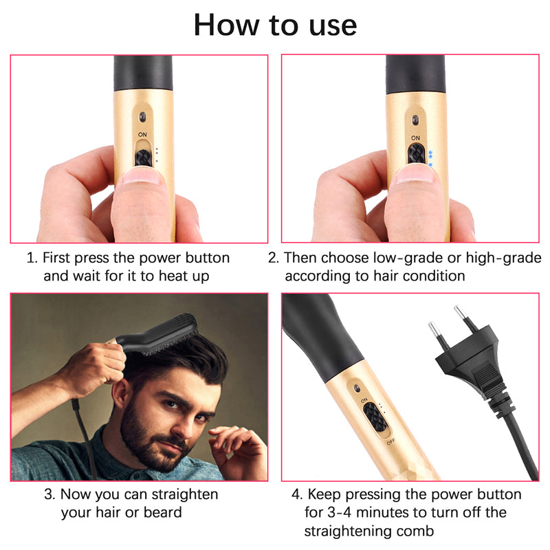 BeardMaster™ - Makes Your Hair and Beard Soft and Shiny Again!