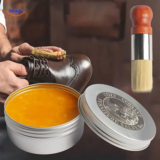 Furnituresalve™ - Leather and Wood Balm | Scratch Remover + Brush
