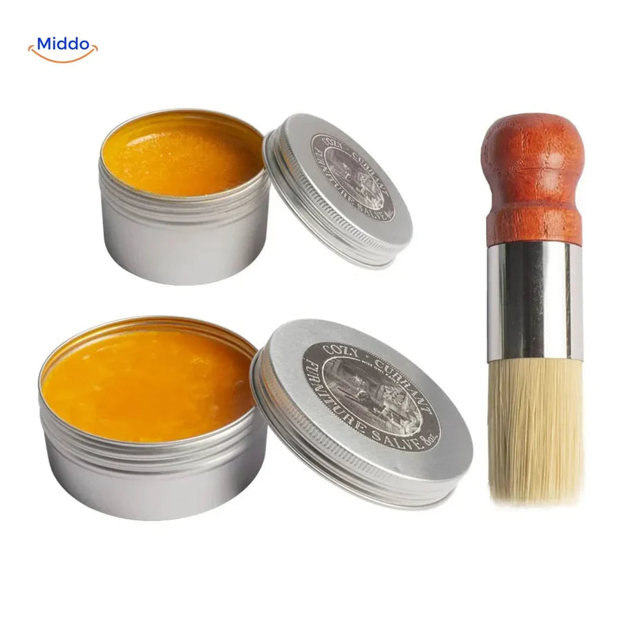 Furnituresalve™ - Leather and Wood Balm | Scratch Remover + Brush
